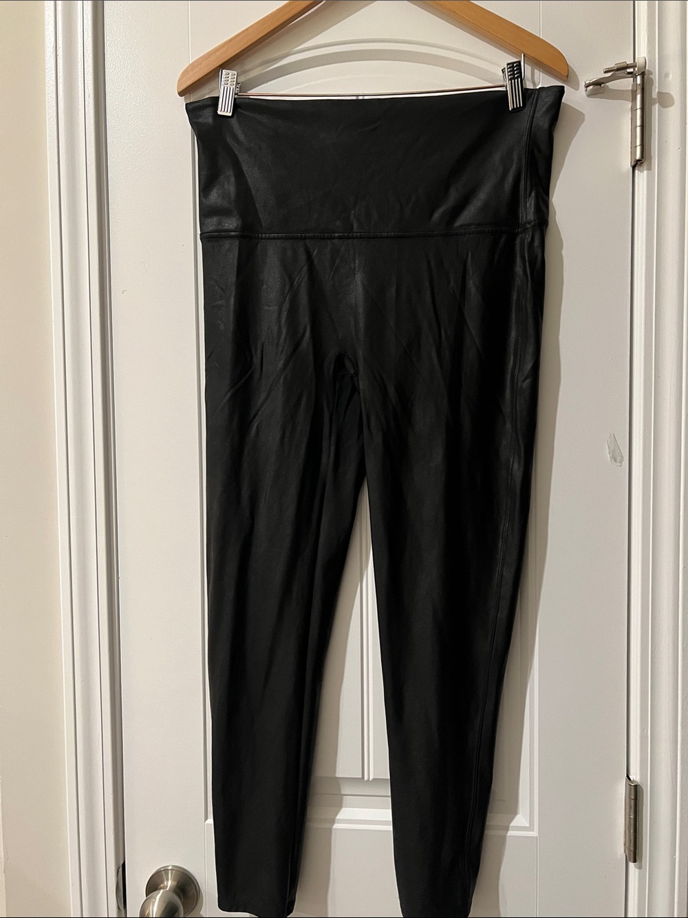 SPANX Faux Leather Leggings